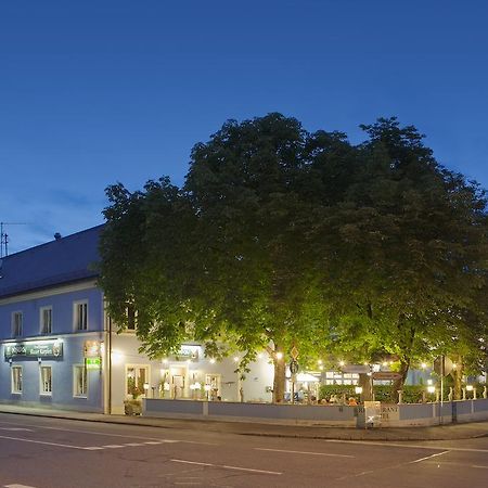 Hotel Blauer Karpfen Oberschleißheim Exteriör bild